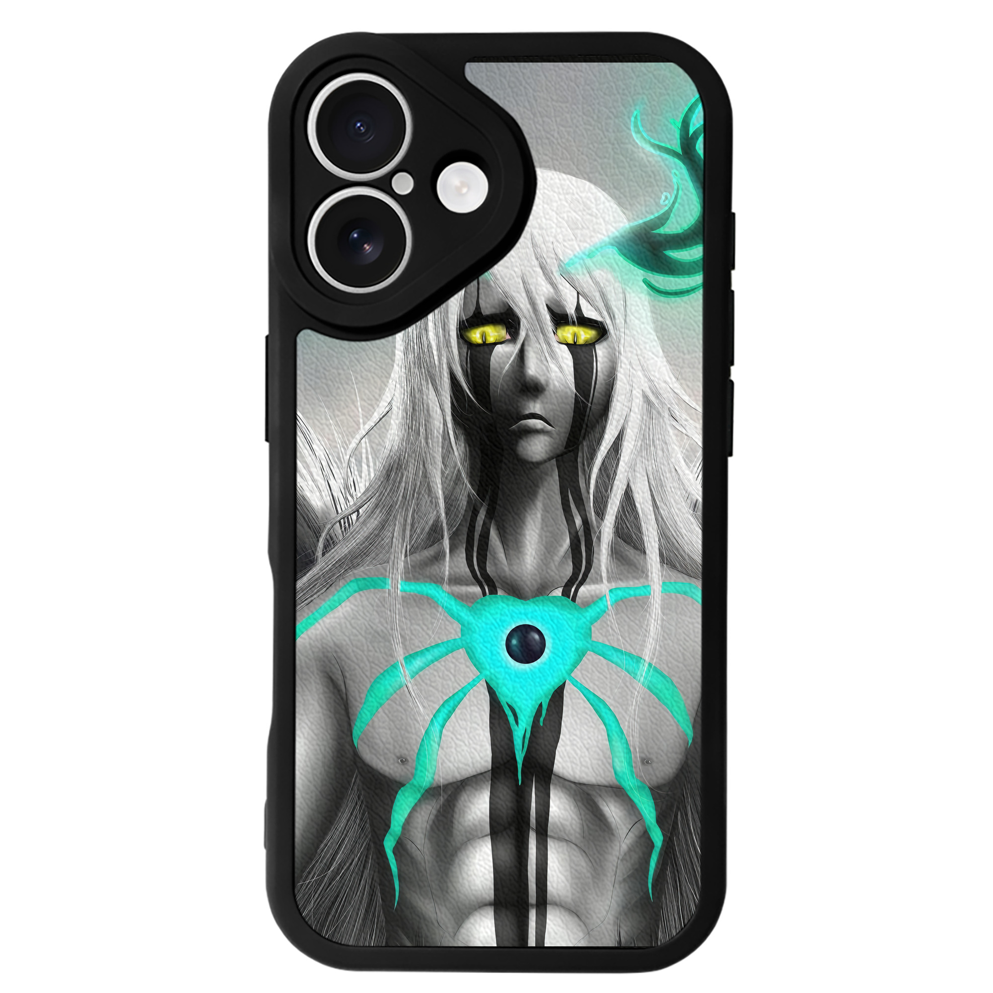 （画像用） ブリーチ BLEACH 【iPhone 16シリーズ対応】シリコンスマホケース（レザー調） 材質：シリコン